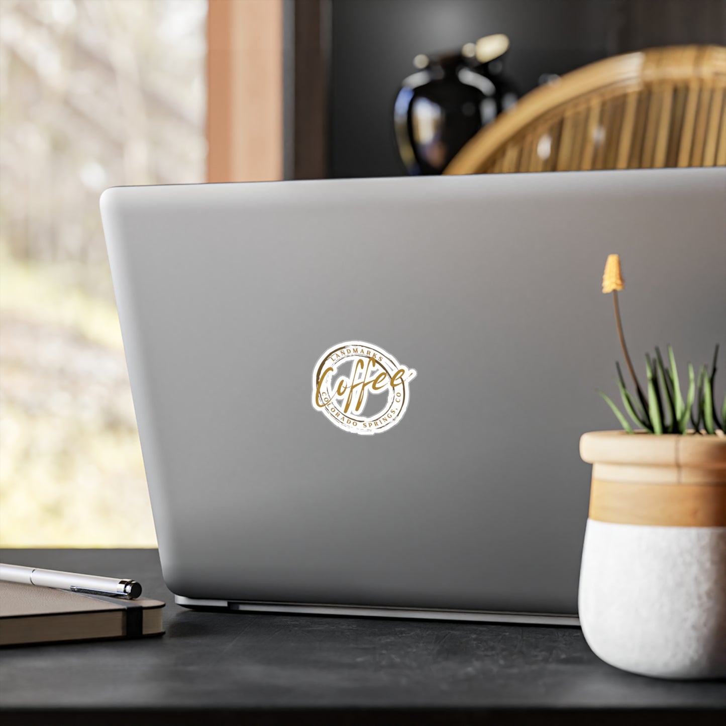 Coffee Landmarks Vinyl Decals - Stylish Sticker for Coffee Lovers