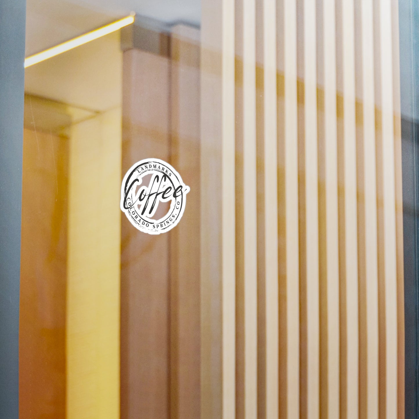 Custom Coffee Shop Vinyl Decals - Perfect for Home Decor & Gifts