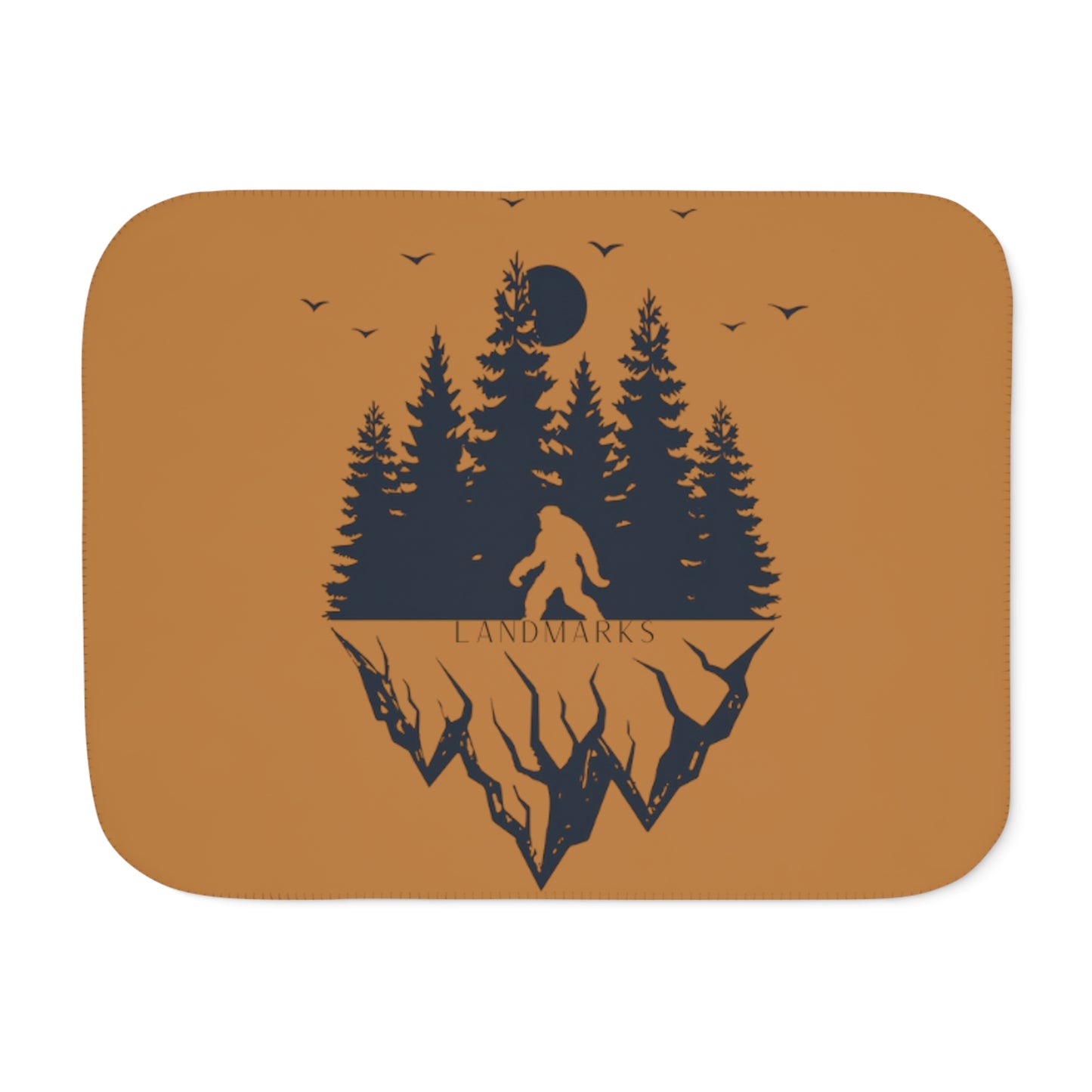 Sasquatch Sherpa Blanket