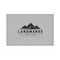 Coffee Shop Floor Mat — 'Landmarks Coffee' Heavy-Duty Entrance Rug